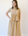 Butterscotch Eyelet Blouse