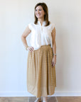 Butterscotch Eyelet Skirt