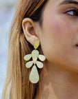 18K Evelyn Statement Earrings