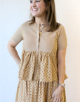 Butterscotch Eyelet Blouse