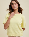 Lemon SS Sweater