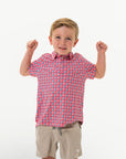 Youth Performance Polo - American Flag