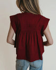 Becca Blouse Garnet