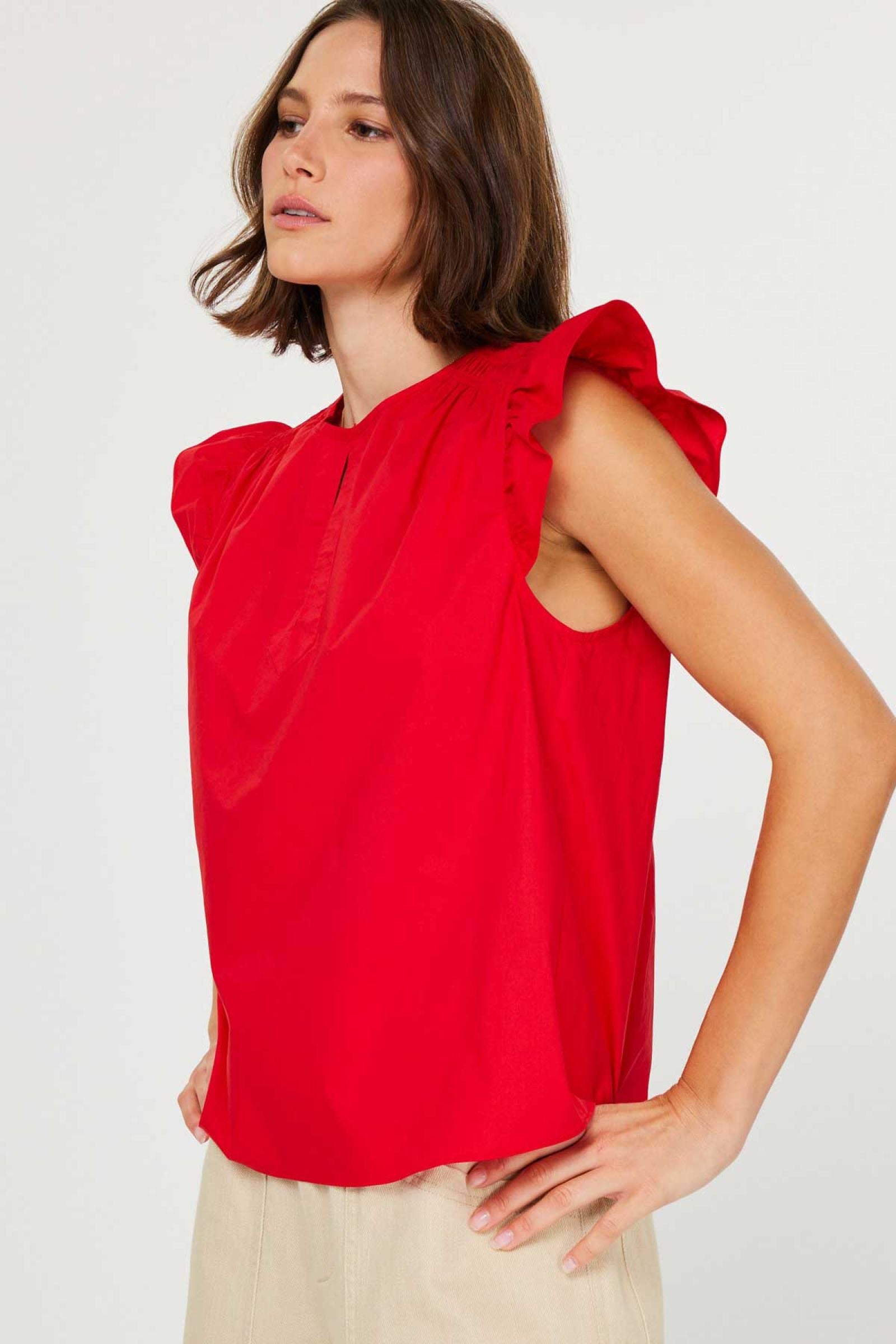 Callie Smocked Blouse