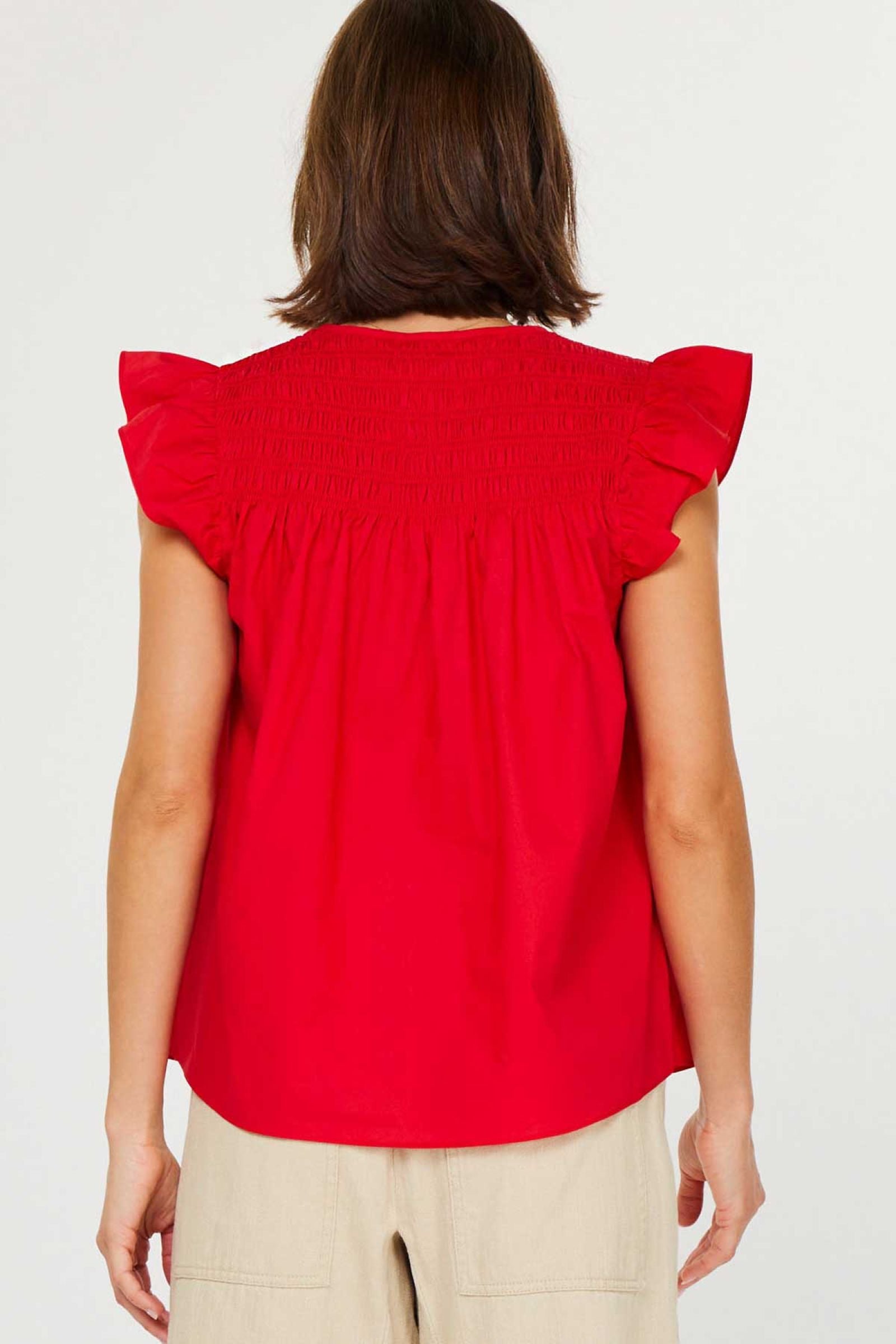 Callie Smocked Blouse