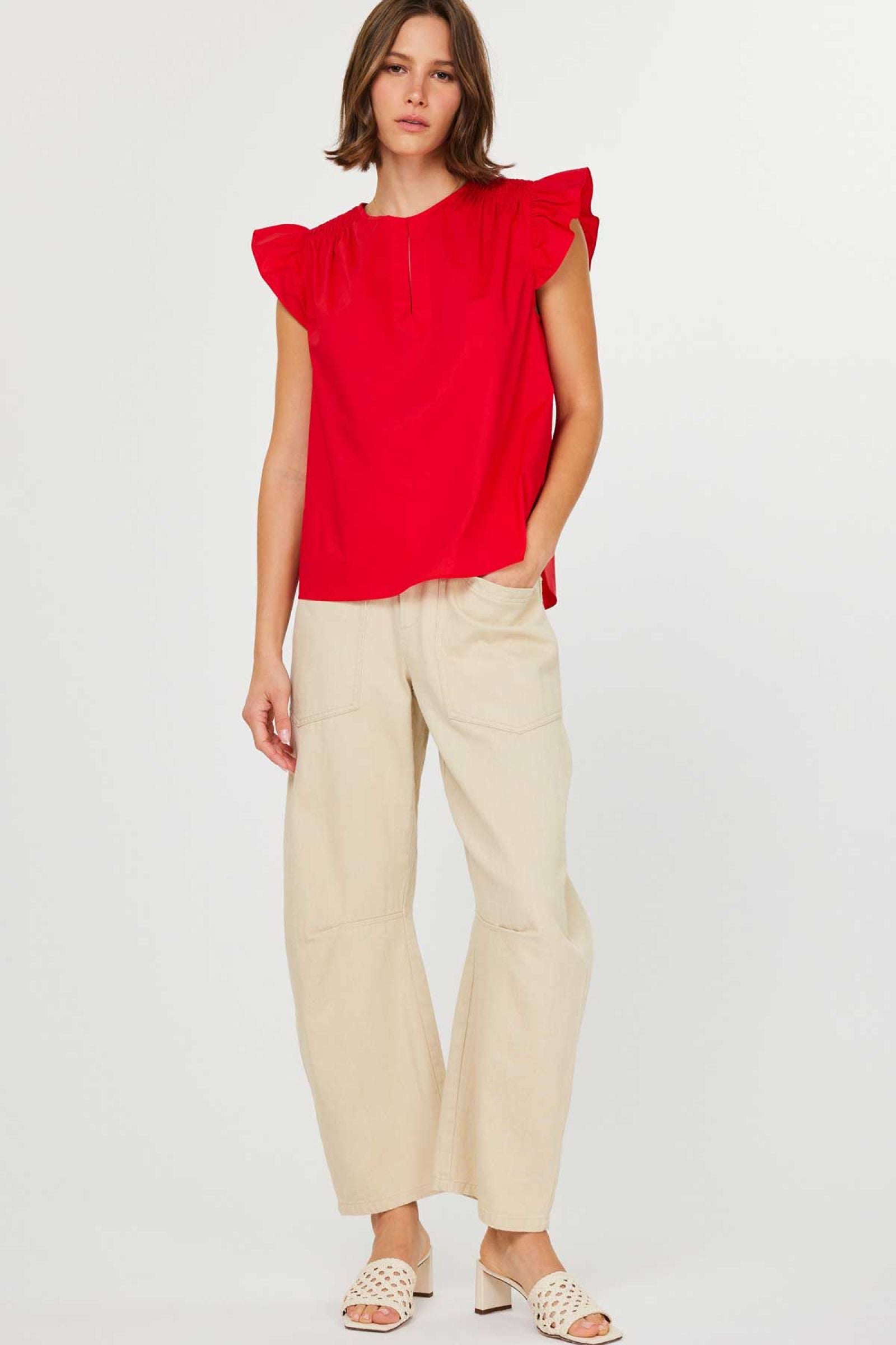 Callie Smocked Blouse