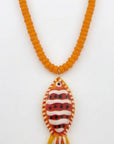 Orange Tropical Fish Necklace