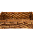 Rattan Guest Towel - Rectangular Napkin Holder