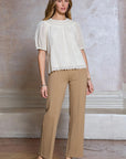 Eyelet Embroidered Blouse