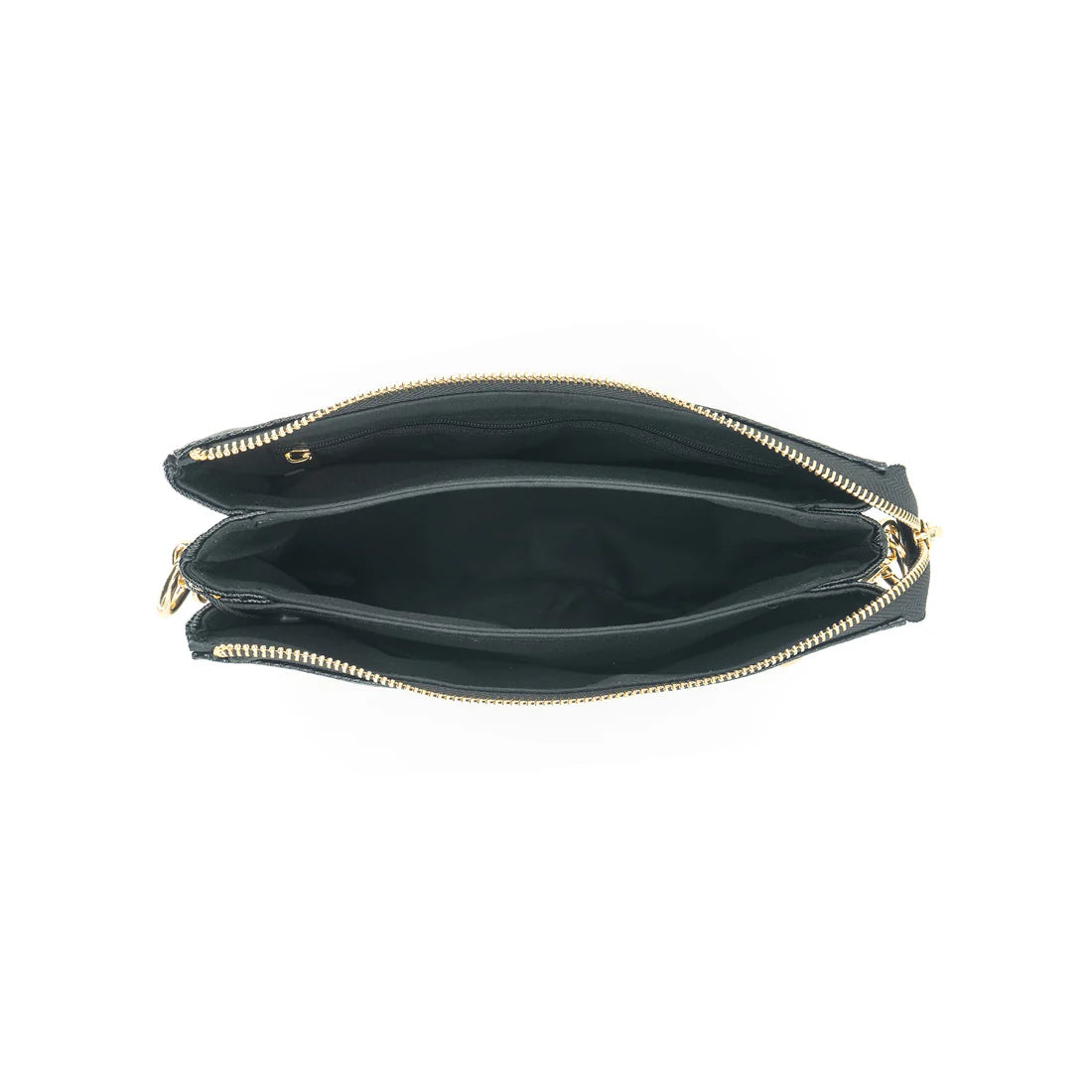 Metallic Crossbody Clutch