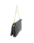 Metallic Crossbody Clutch