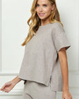 Short Sleeve Sweater Top