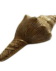Brass Conch Shell Paperweight