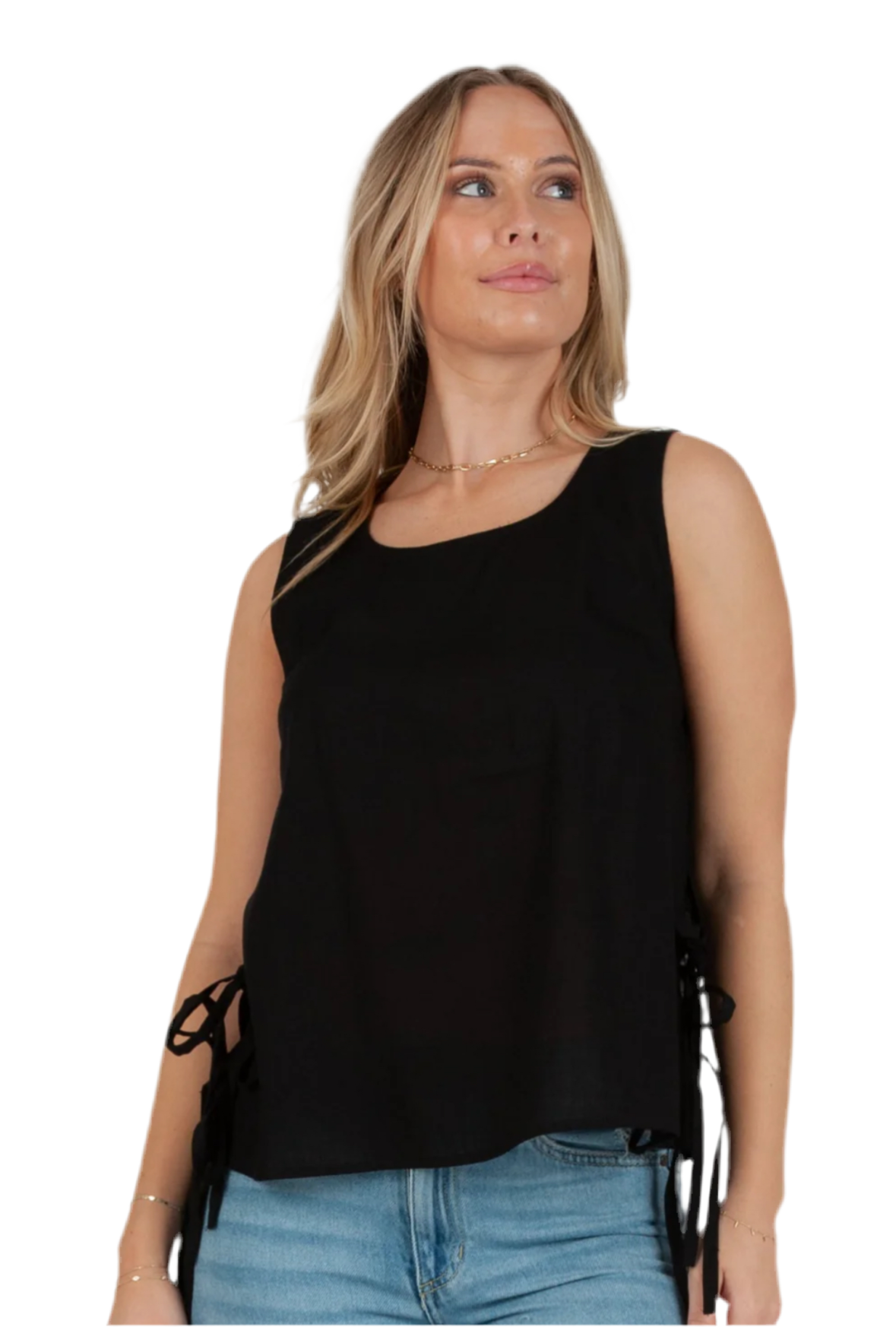 Side Tie Blouse