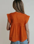 Becca Blouse Orange