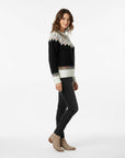 Black Fair Isle Sweater