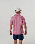 Performance Polo American Flag