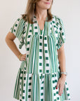 Ophelia Dress Green Check