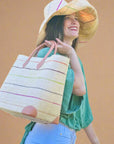 Augustine Straw Basket Bag