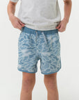 Youth Seaside Camo Swim Trunks