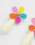 Colorful Floral Raffia