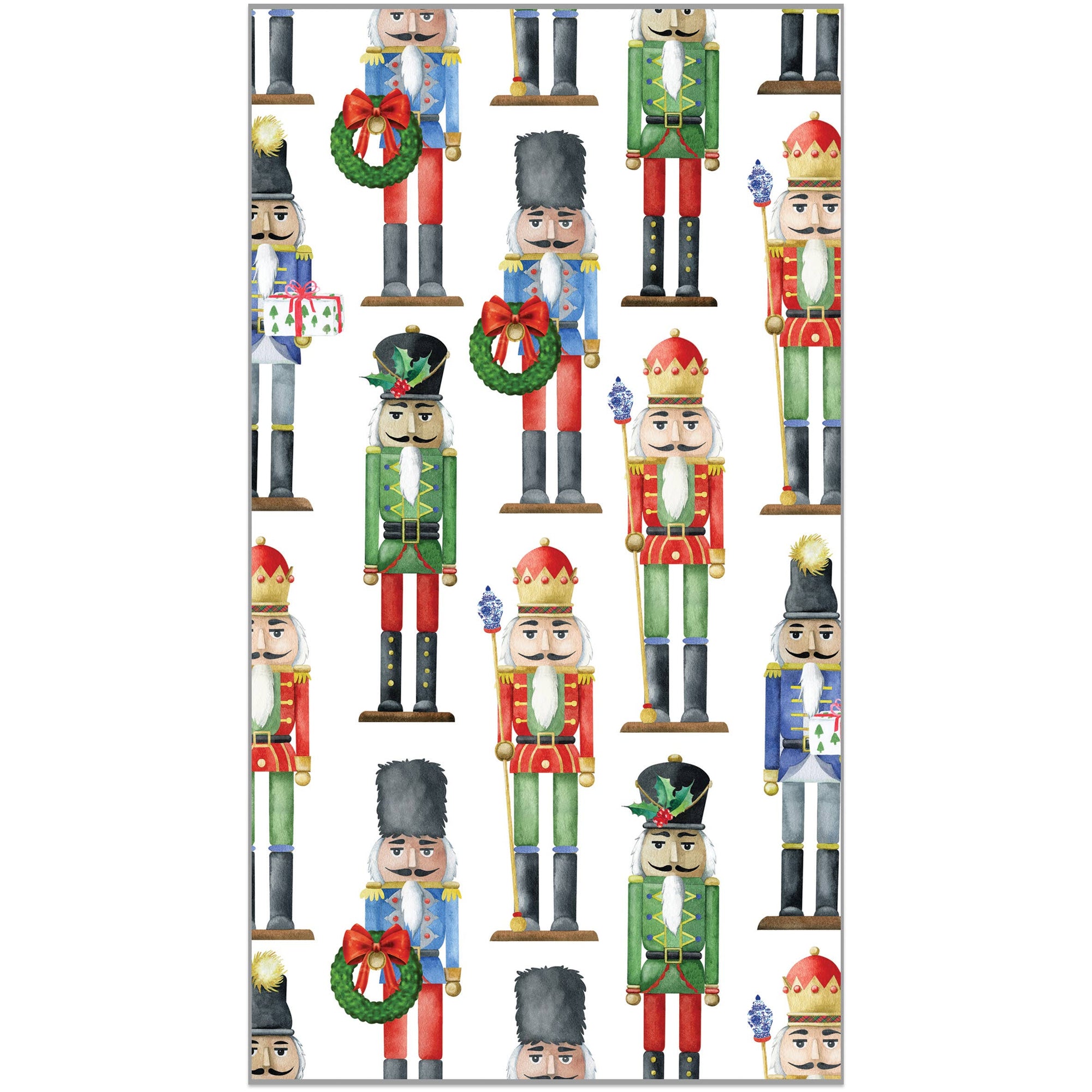 Nutcrackers Paper Guest Towels