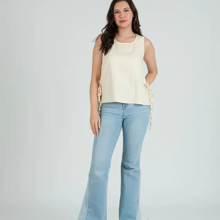 Side Tie Blouse