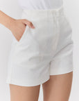 Sanders Tailored High Waist Shorts