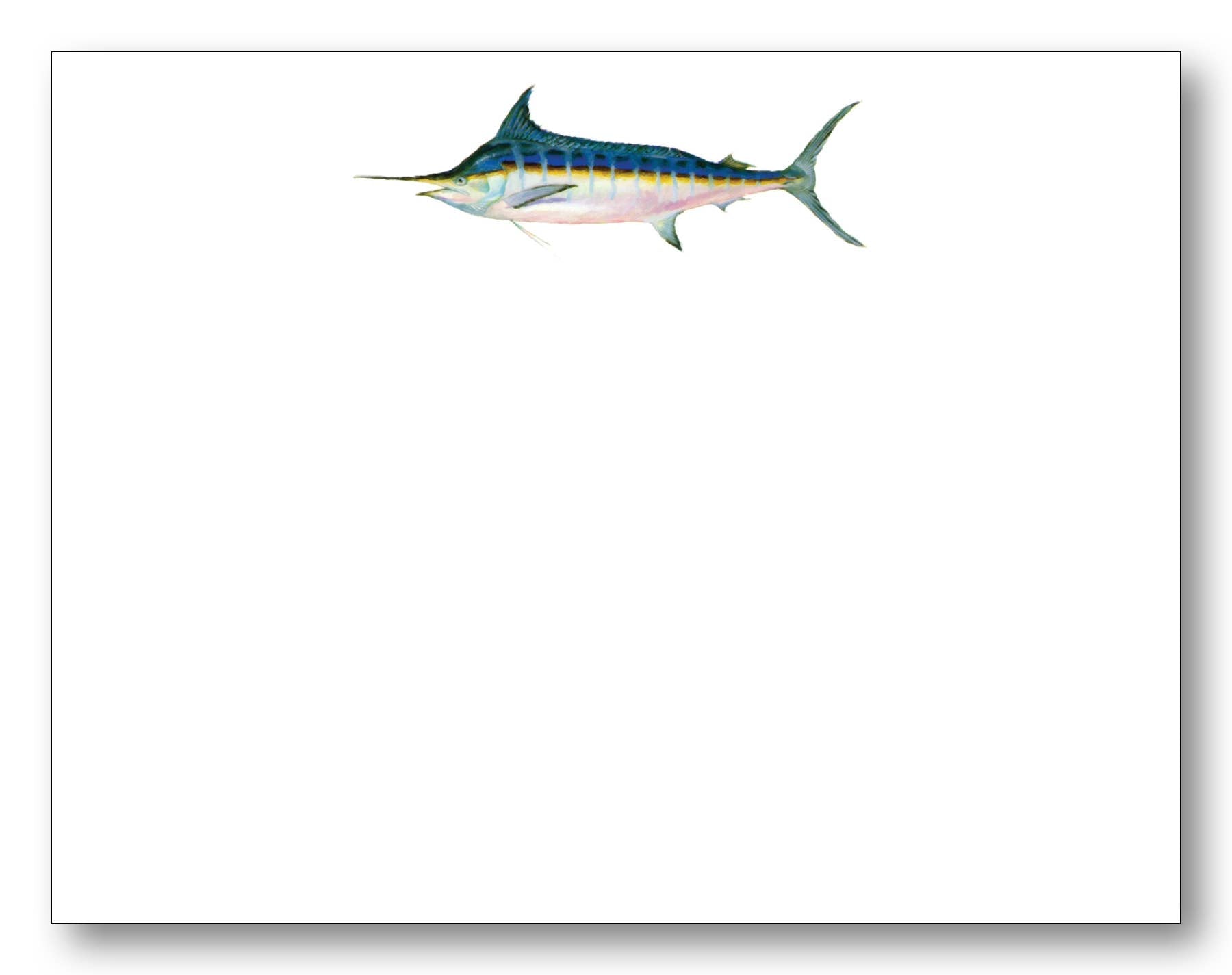 Marlin Notecards