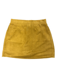 Suede Skort