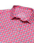 Performance Polo American Flag