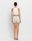Sage Cuffed Denim Shorts