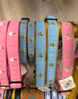 Lt. Blue Bee Dog Collar