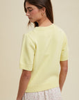 Lemon SS Sweater