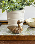 Brass Duck Paperweight