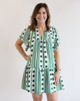 Ophelia Dress Green Check