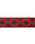 Christmas Argyle Dog Collar