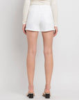 HIGH RISE DENIM SHORTS