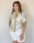 Leaf Flutter Blouse
