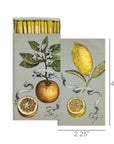 Matches - Citrus : Lemon & Orange - Yellow