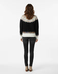 Black Fair Isle Sweater