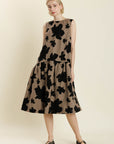 Drop Waist Midi Dress