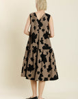 Drop Waist Midi Dress