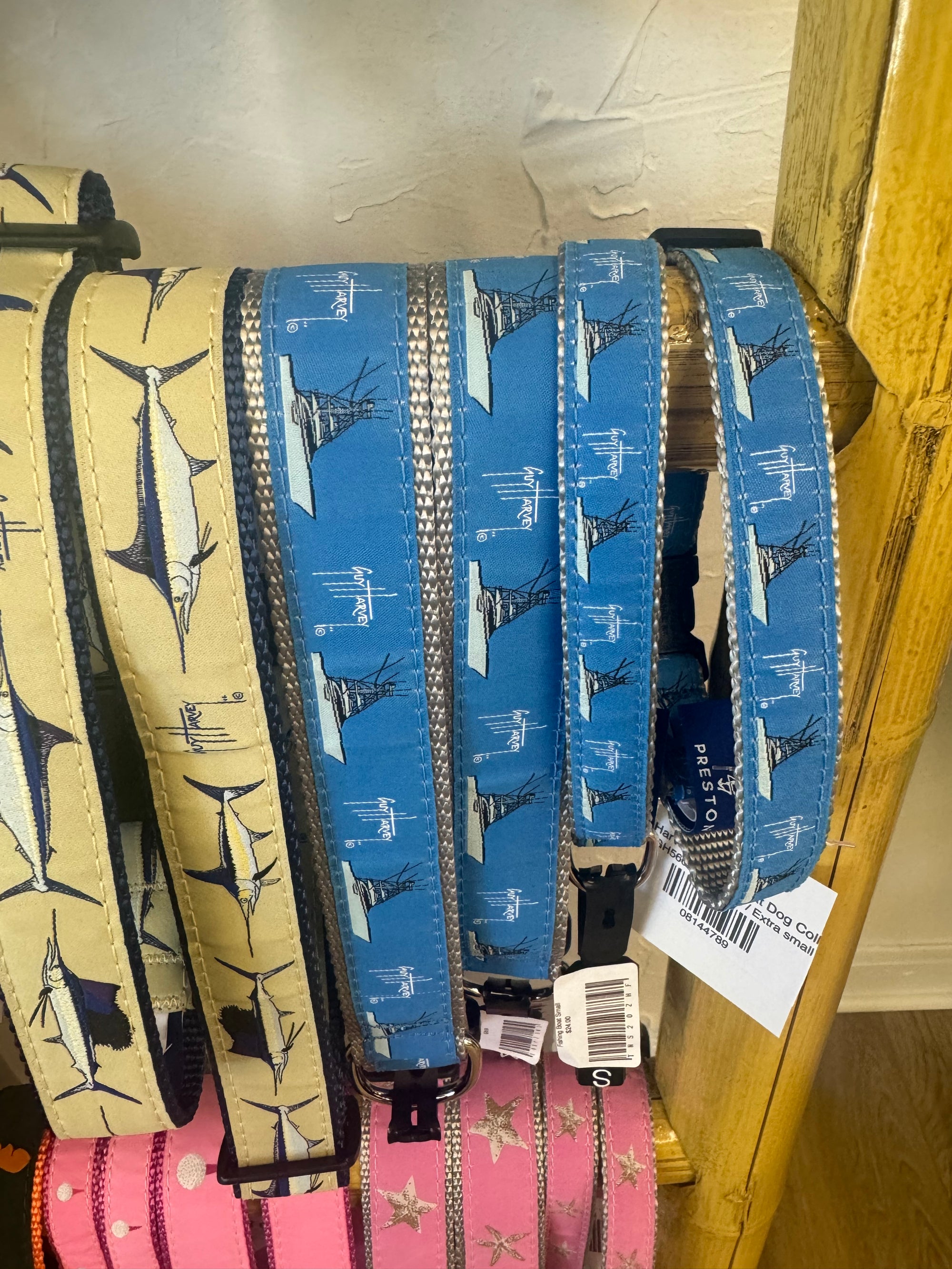 Guy Harvey Fishing Boat Dog Collar