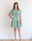 Ophelia Dress Green Check