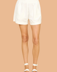 Linen High Waist Shorts