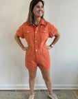 Denim Romper