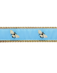 Lt. Blue Bee Dog Collar