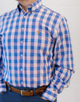 Snapper Check Button Down