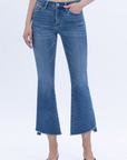 Mid Rise Crop Flare